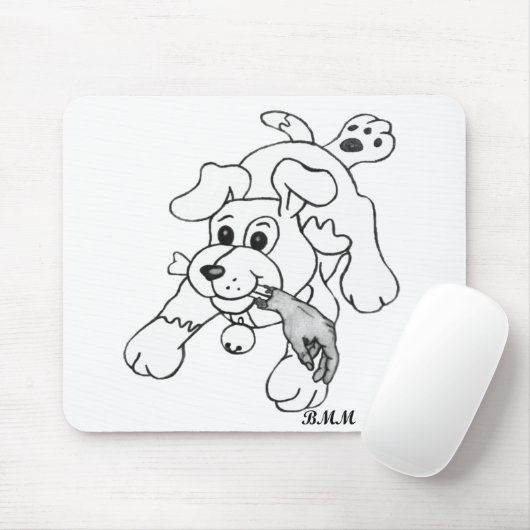 Fetch Boy Mousepad (Mit Mouse)