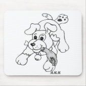 Fetch Boy Mousepad (Vorne)
