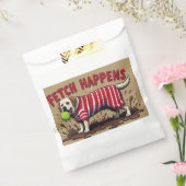Fetch Happens Humorer Plakatschlamm Labrador Hund Geschenktütchen (Versiegelt)
