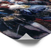 Fete am Schloss von Versailles Poster (Ecke)