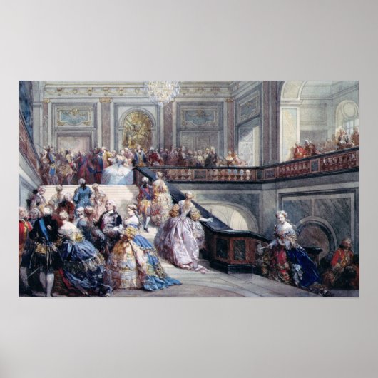 Fete am Schloss von Versailles Poster (Vorne)
