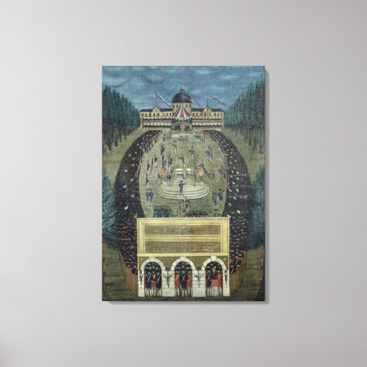 Fete de la Federation, 14. Juli 1790 Leinwanddruck (Vorderseite)