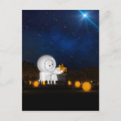 Fête des Lumières - Les Anooki 2018 - Lyon Postkarte (Vorderseite)