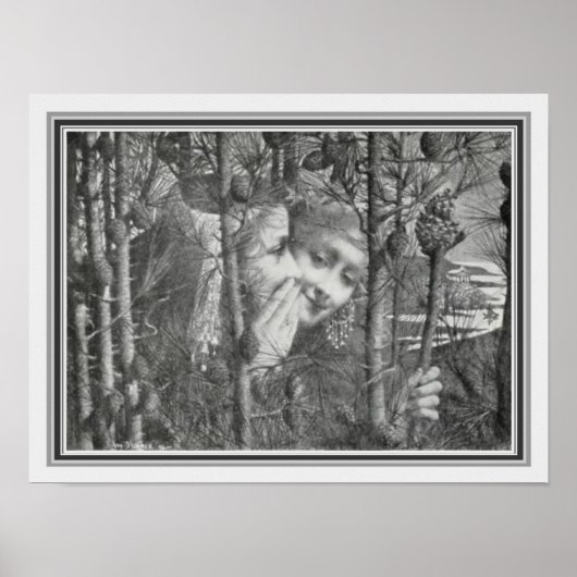 "Fetes De Ceres" von Lucien Levy Dhurmer 12 x 16 Poster (Vorne)