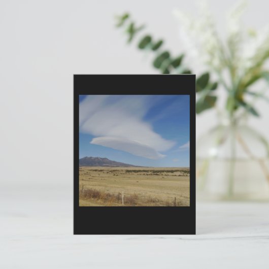 Fether like Cloud Postcard Postkarte (Stehend Vorderseite)