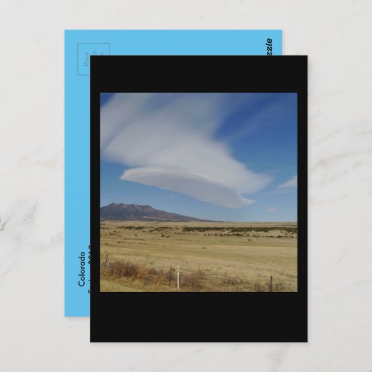 Fether like Cloud Postcard Postkarte (Vorne/Hinten)