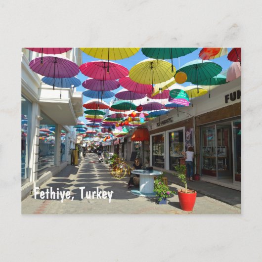 Fethiye, Türkei Postkarte (Vorderseite)