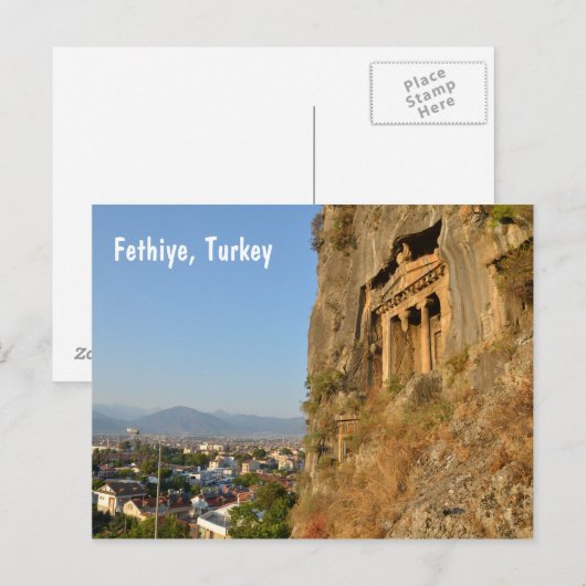 Fethiye, Türkei Postkarte (Vorne/Hinten)