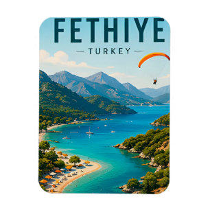 Fethiye Türkei Türkisküste Mittelmeer Magnet
