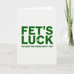 Fets Luck hat diese Karte falsch gelesen