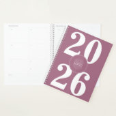 Fett 2026 Logo Weißer Rosa-Planner Planer (Anzeige)