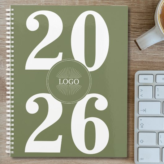 Fett 2026 Logo White Sage Green Planner Planer