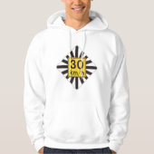 Fett 30 kmh Geschwindigkeitsbegrenzung Sunburst Tr Hoodie (Vorderseite)