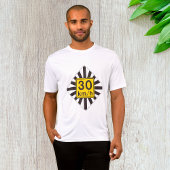Fett 30 kmh Geschwindigkeitsbegrenzung Sunburst Tr T-Shirt