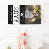 Fett-Abschluss aus schwarzem und weißem Foto Banner (Insitu)