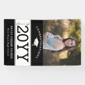 Fett-Abschluss aus schwarzem und weißem Foto Banner (Horizontal)