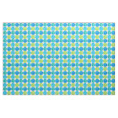 Fett Abstrakte blaugrüne Kreise Gewebe Stoff (Fat Quarter (45,7 x 55,9 cm))
