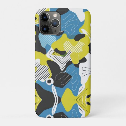 Fett Abstrakte Camouflage Muster Case-Mate iPhone Hülle (Rückseite)