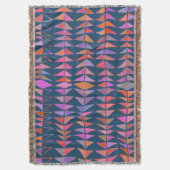 Fett Abstrakte geometrische gestrichene Dreiecke i Decke (Vorderseite Vertikal)