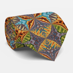 Fett Abstrakte Muster-Krawatte für mehrfarbige Mus Krawatte