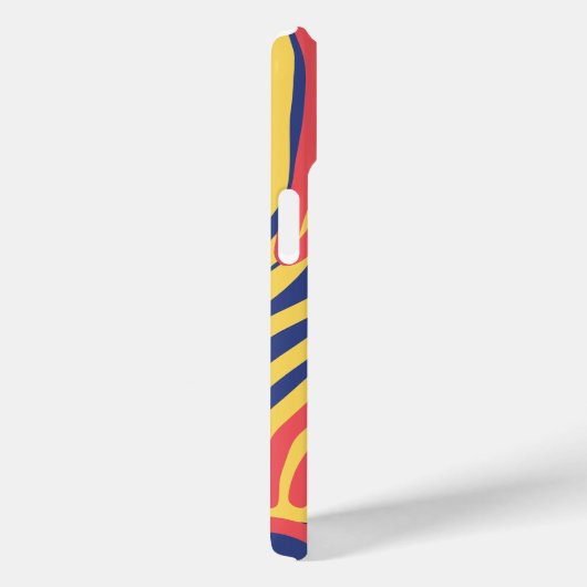 Fett Abstrakte Pinselstriche modern Case-Mate iPhone Hülle (Rückseite / Rechts)