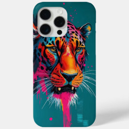Fett Abstrakte Tiger Art Print Colordern Modern Case-Mate iPhone Hülle