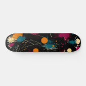 Fett Abstrakter Expressionismus Skate Deck Skateboard (Horizontal)