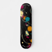 Fett Abstraktes Design der Skateboard-Decke Skateboard (Vorne)