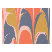Fett Abstraktes Marmorbild Grafische Designmalerei Tischdecke (Vorderseite (Horizontal))