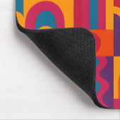 Fett Abstraktes Mousepad - Fireflow-Muster (Ecke)