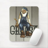 Fett-Affe Mousemat Mousepad (Mit Mouse)