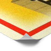 Fett-Affen-Bierposter Poster (Ecke)