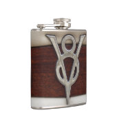 Fett-Affev8-Motor-Emblem Flachmann (Rechts)