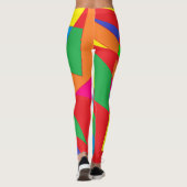 Fett als Leggings in Messingdesign, kokett (Rückseite)