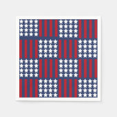 Fett American Spirit Stars & Stripes Celebration Serviette (Vorderseite)