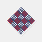 Fett American Spirit Stars & Stripes Celebration Serviette (Ecke)