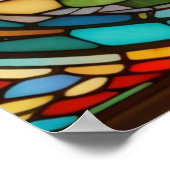 *~* Fett AP68 TIGER Festes Glas 5:4 Fantasie Poster (Ecke)