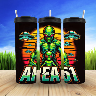 Fett Area 51 Alien Design Thermosbecher