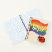 Fett ausdrückende LGBTQ und Stolz Notizblock (Innenseite)