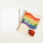 Fett ausdrückende LGBTQ und Stolz Planer (Anzeige)