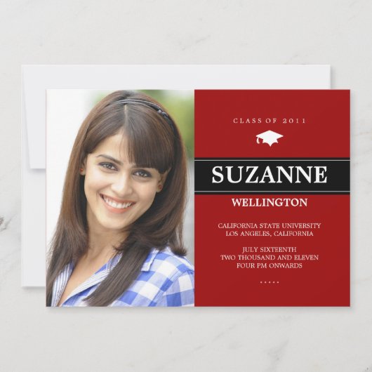 Fett Bar 1 Foto Abschluss Ankündigung (Vorderseite)