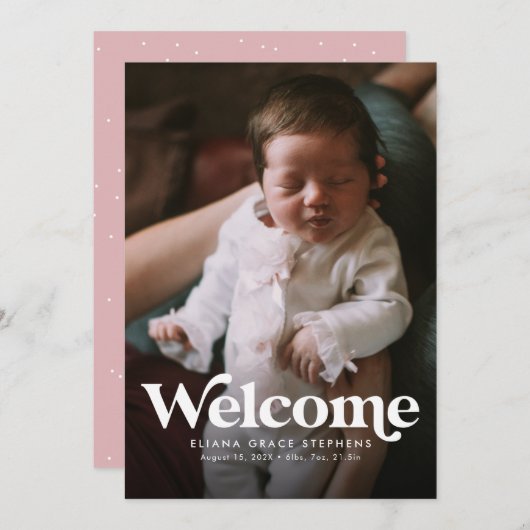 Fett begrüßenswerte Ankündigung der Geburt eines F (Vorne/Hinten)