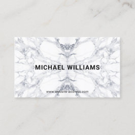 Fett belegtes Muster aus Marmor Visitenkarte