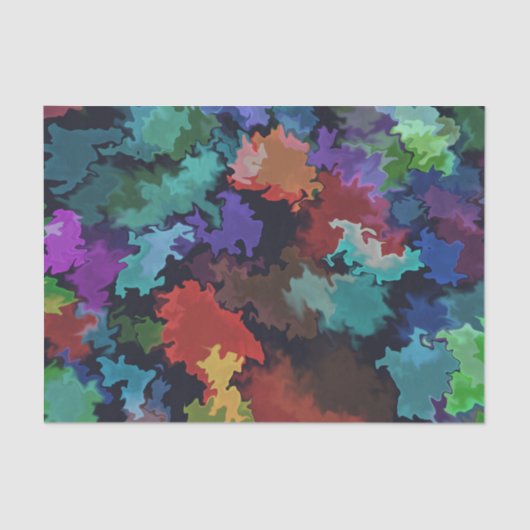 Fett besprühte Papiertücher Seidenpapier (Vorderseite)