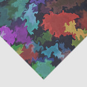 Fett besprühte Papiertücher Seidenpapier (Ausschnitt)