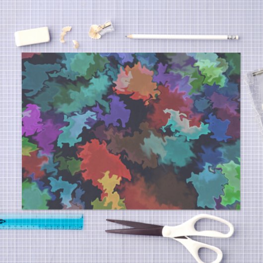 Fett besprühte Papiertücher Seidenpapier (Handwerk)