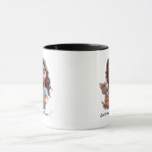 Fett Black Friendship Quote Tasse (Zentrum)