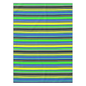 Fett blaues, Limones und gelbes Tablettentuch Tischdecke (Vorderseite)