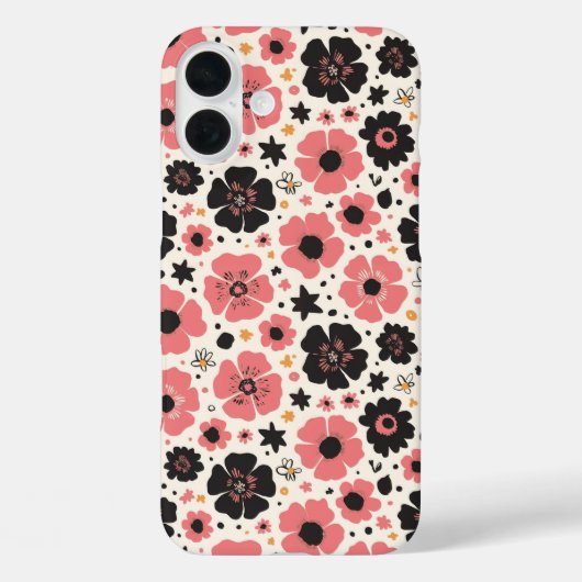 Fett & Blush Blossom Tanz Case-Mate iPhone Hülle (Rückseite)