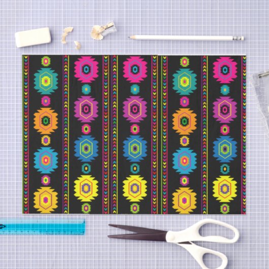 Fett, Bohemisch, Avantgarde-Gewebe Seidenpapier (Handwerk)